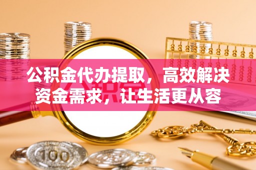 法库公积金代办提取，高效解决资金需求，让生活更从容