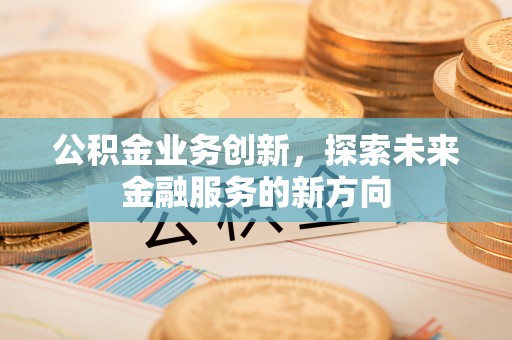 法库公积金业务创新，探索未来金融服务的新方向