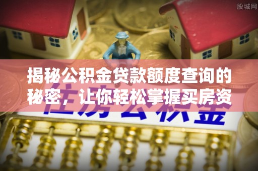 法库揭秘公积金贷款额度查询的秘密，让你轻松掌握买房资金规划