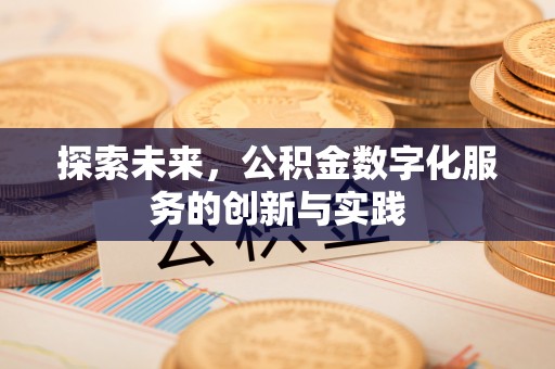 法库探索未来，公积金数字化服务的创新与实践